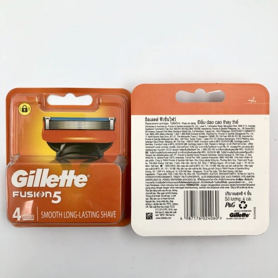 Gillette Orange Black *4